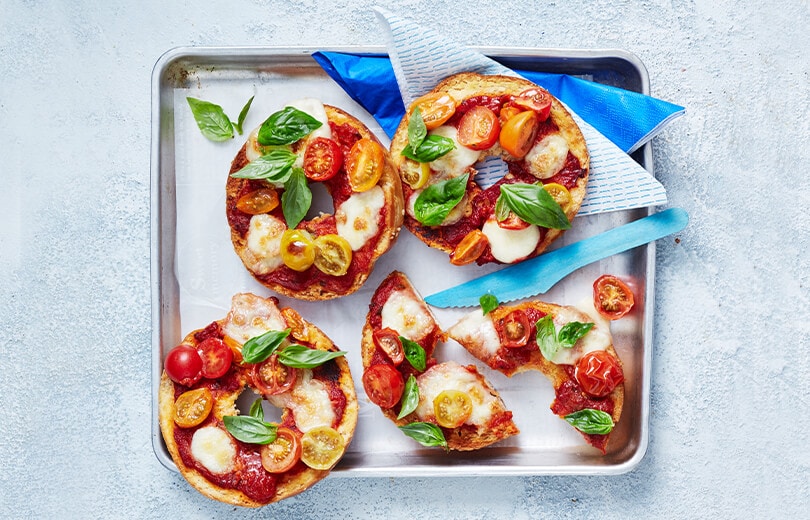 Easy Margherita Bagel Pizzas recipe Woolworths NZ