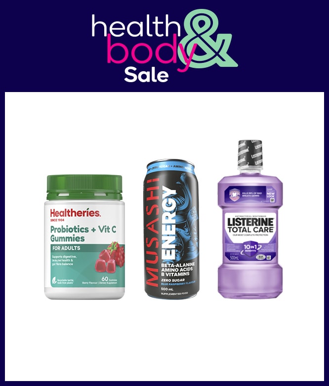 Check out our Health & Body Sale