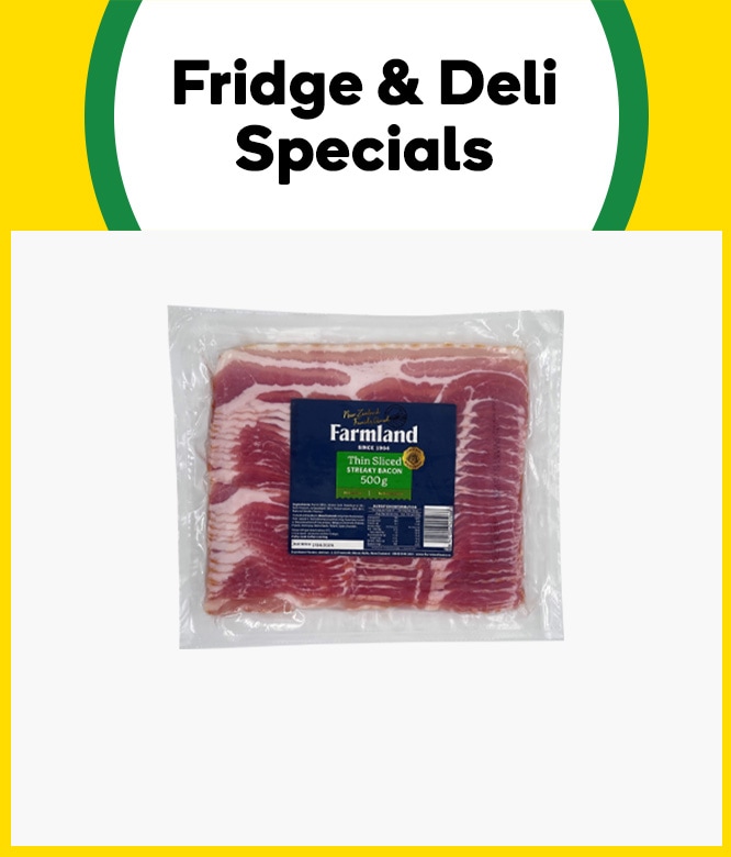 Check out this week's Fridge & Deli Specials